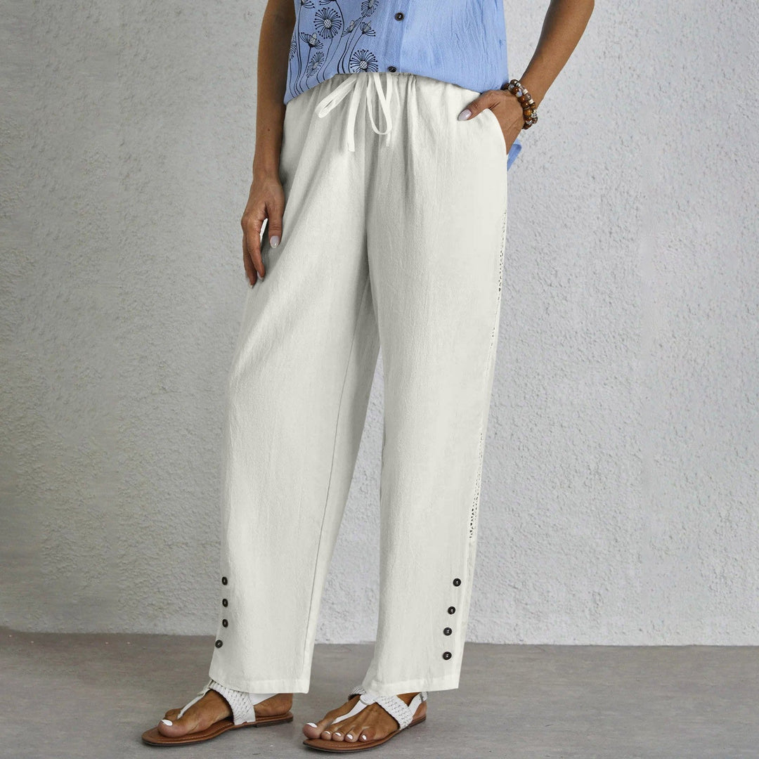Isabella | Pantaloni Relaxed con Bottoni