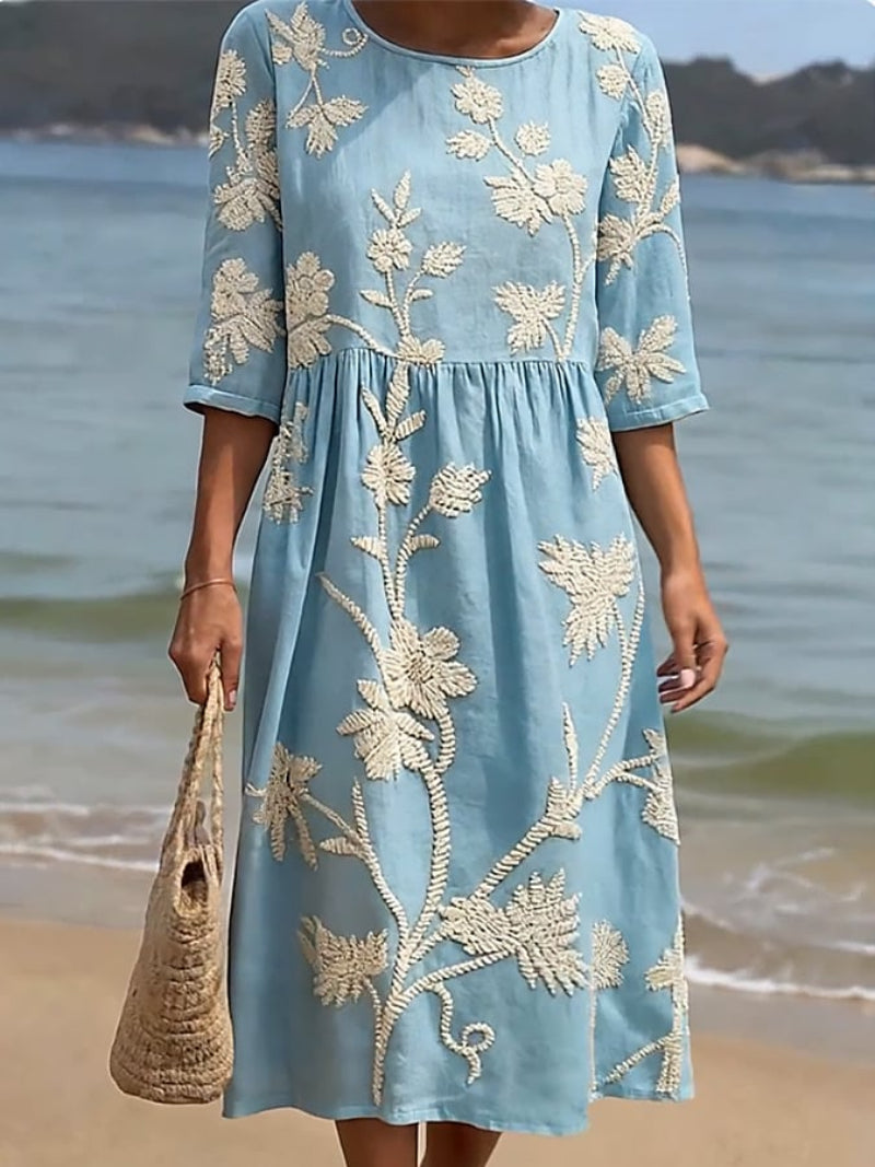 Noemi | Abito casual da donna con stampa floreale