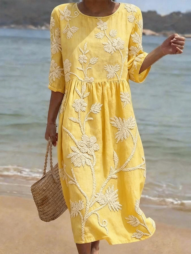 Serena | Abito casual da donna con stampa floreale