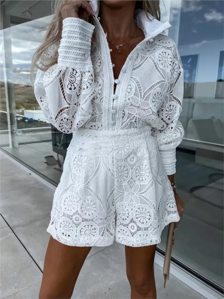 Tea | Completo Elegante in Pizzo