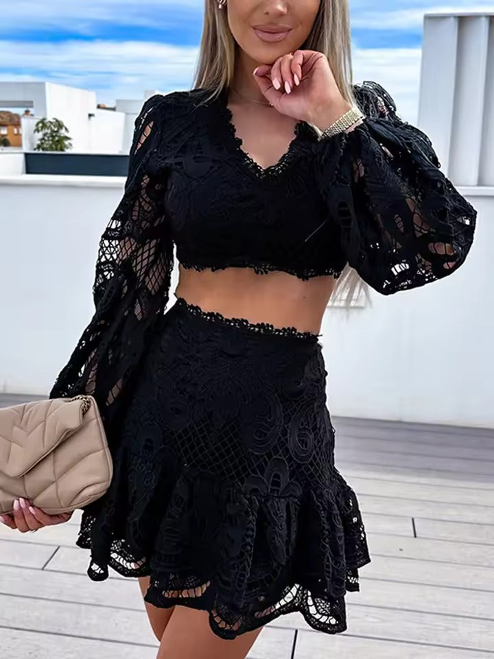 Daisy | Completo Elegante in Pizzo