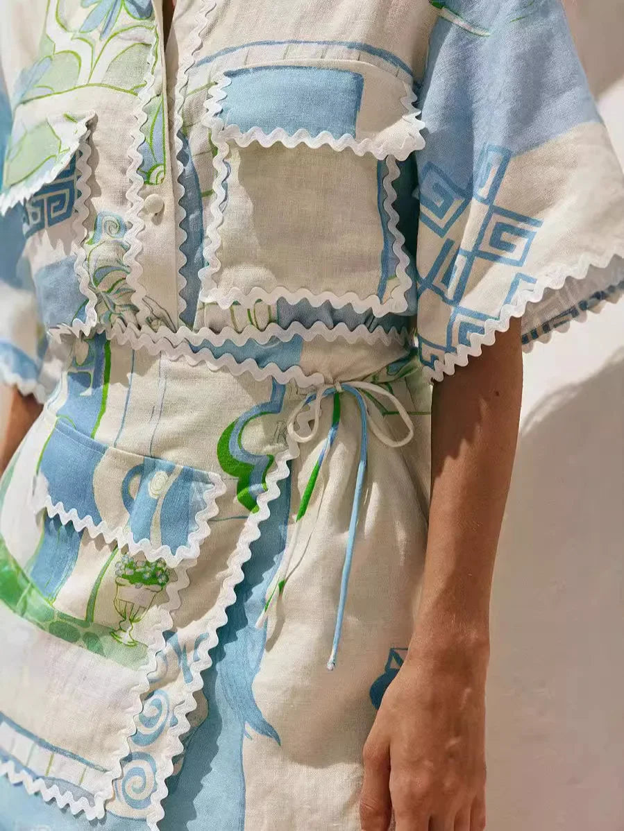 Lea | Completo Patchwork Chic