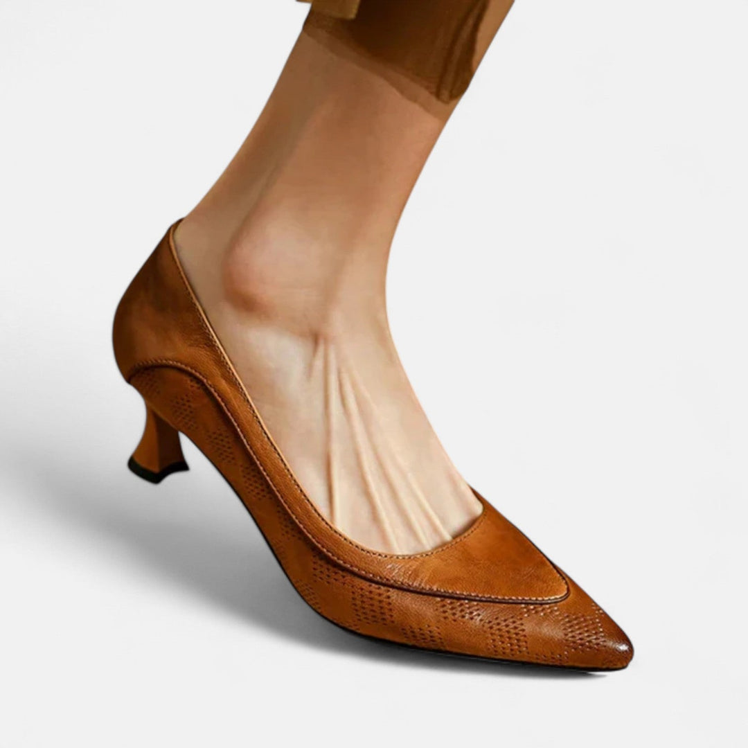 Chiara | Tacchi in pelle Amara