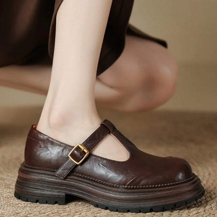 Scarpe con barra a T Farisse