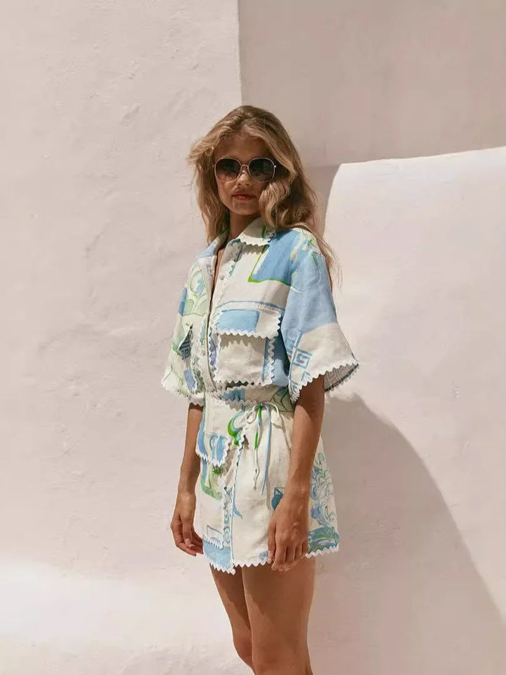 Lea | Completo Patchwork Chic