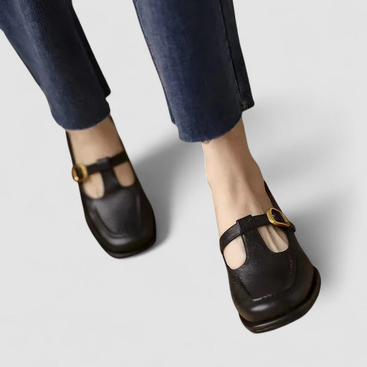 Kyrahnae - Scarpe Mary Jane ortopediche con cinturino a T