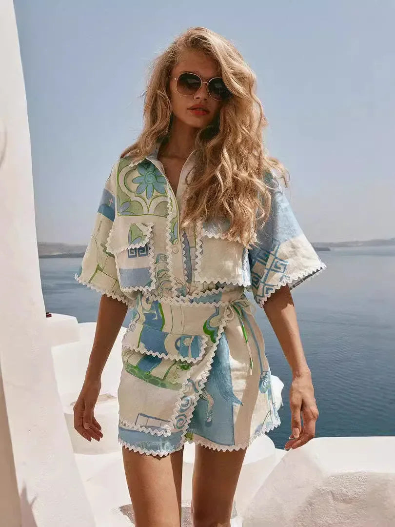 Lea | Completo Patchwork Chic