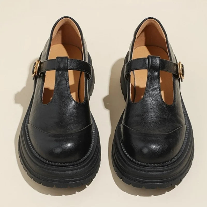 Scarpe con barra a T Farisse