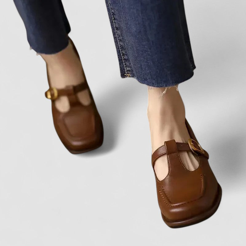 Kyrahnae - Scarpe Mary Jane ortopediche con cinturino a T