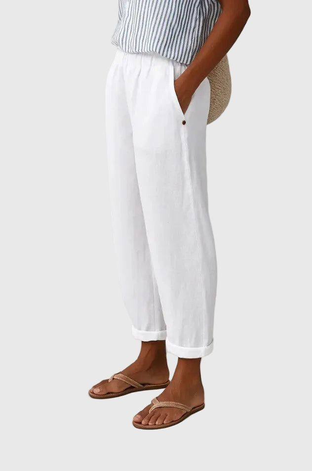 Flora | Pantaloni Chic e Confortevoli