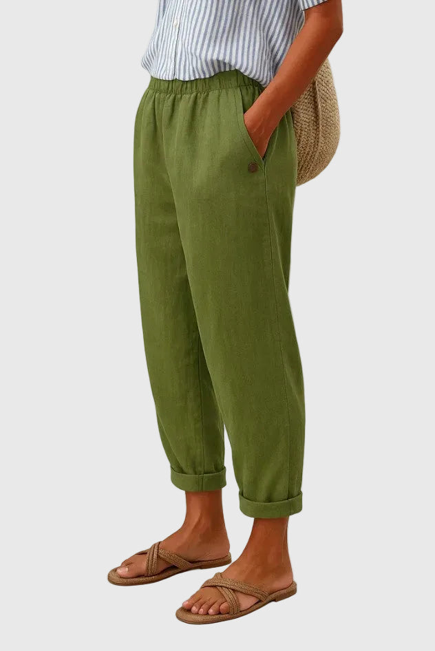 Flora | Pantaloni Chic e Confortevoli