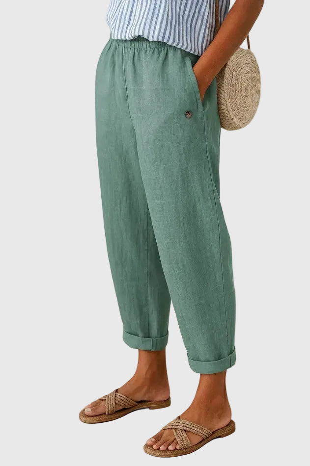 Flora | Pantaloni Chic e Confortevoli