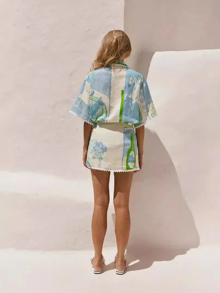Lea | Completo Patchwork Chic