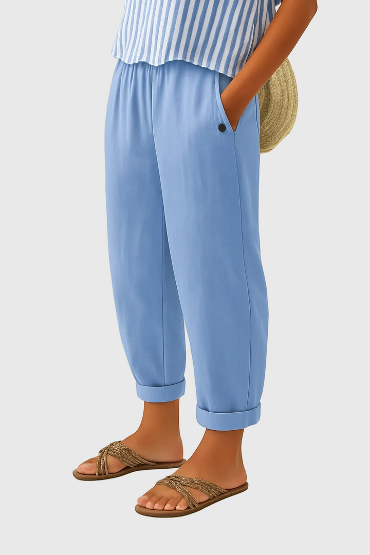 Flora | Pantaloni Chic e Confortevoli