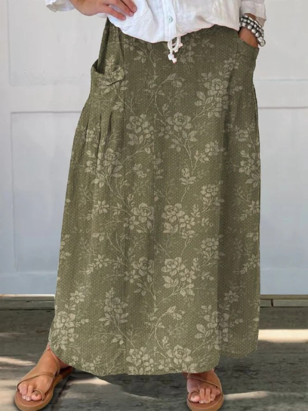 Chiara | Gonna Stampata Leggera