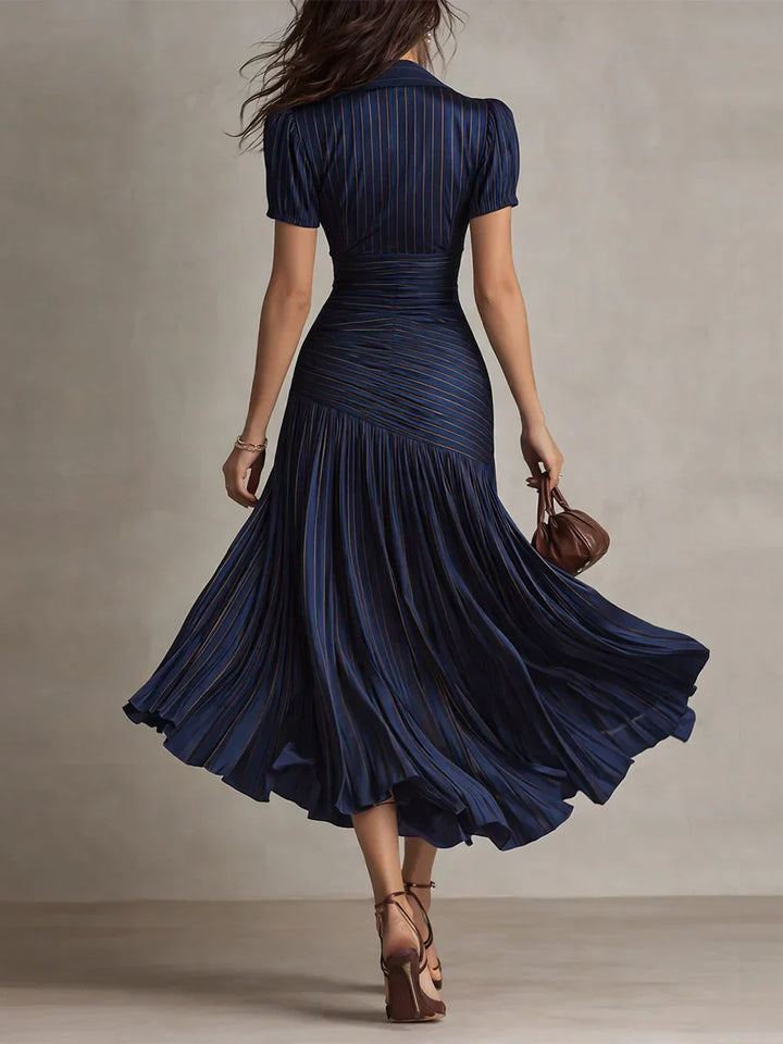 Elisabetta | Abito Maxi Chiffon Vintage Elegante