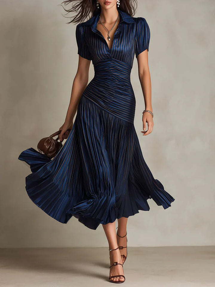 Elisabetta | Abito Maxi Chiffon Vintage Elegante