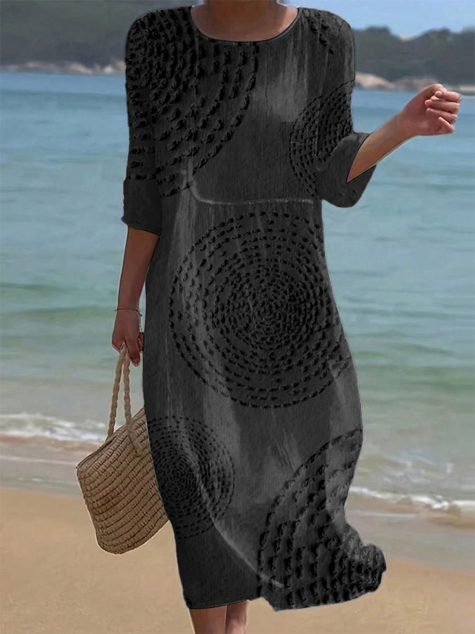 Emma | Abito casual da donna ricamato