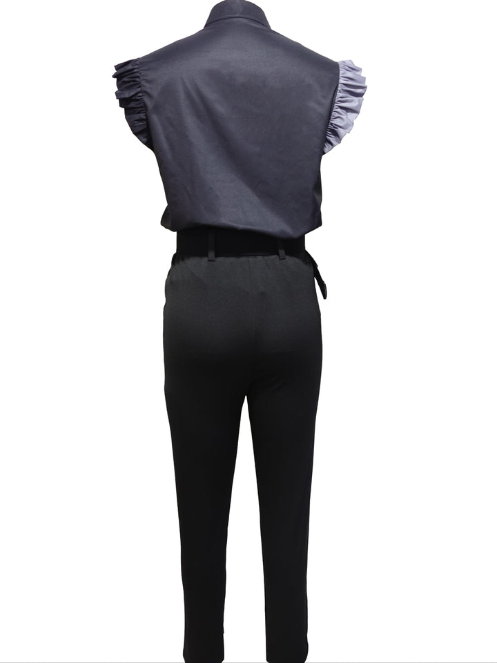 Costanza | Completo Elegante con Maniche Volanti