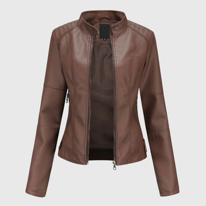 Isabella | Giacca in Pelle Elegante per Donne