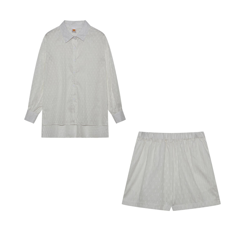 Stella | Completo Camicia e Pantaloni Corti Leggeri
