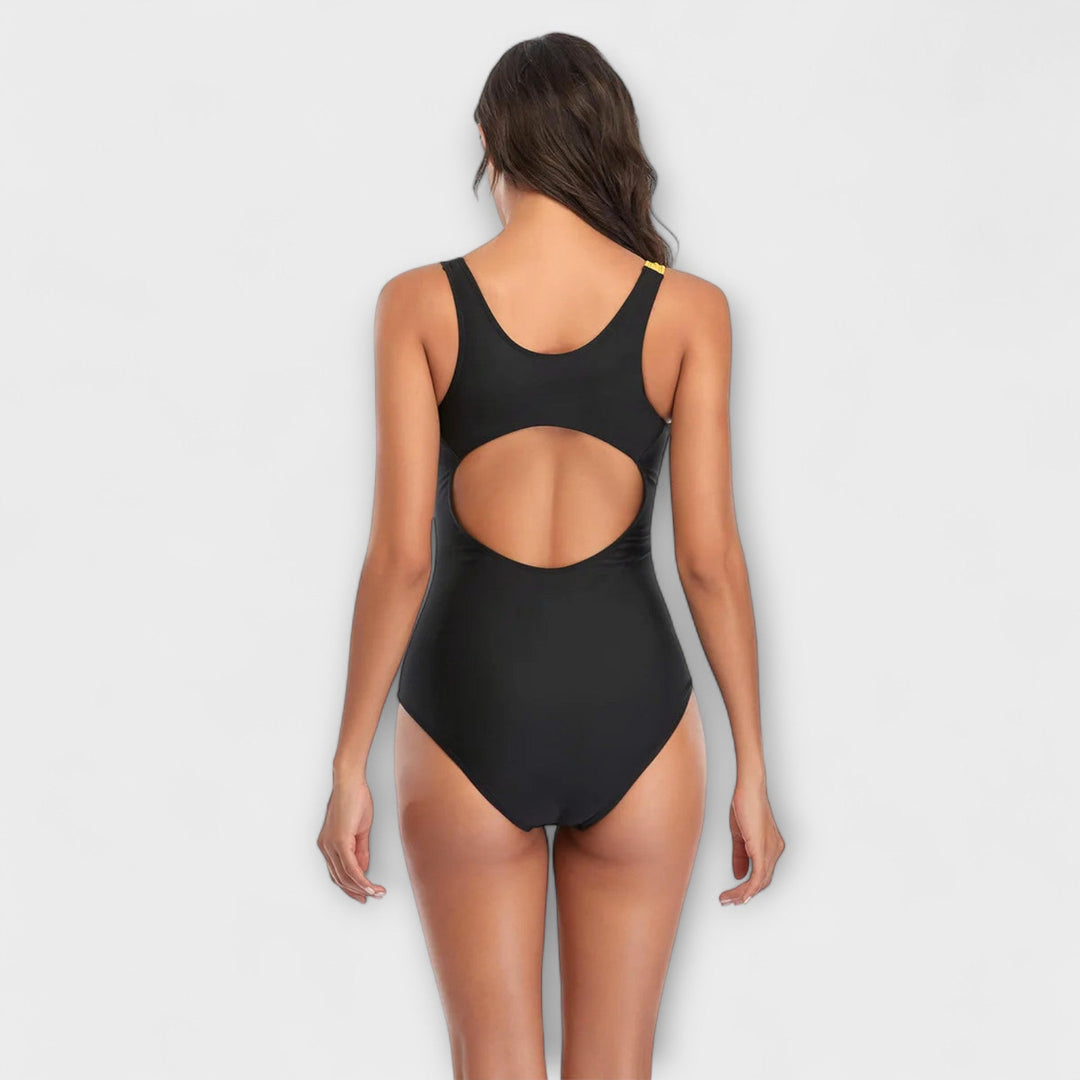 Aurora | Costume da Bagno Intero Sportivo con Scollo Sulla Schiena