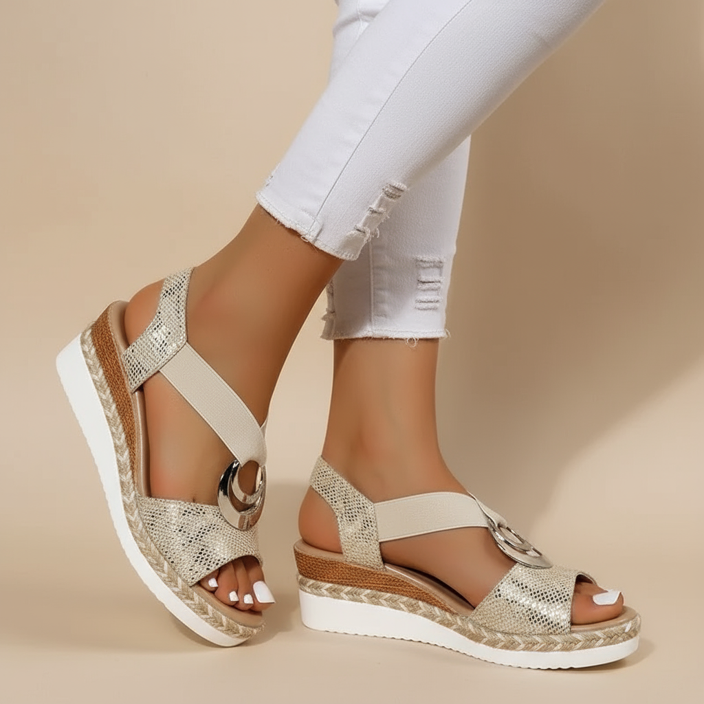 Paola | Sandali eleganti con plateau