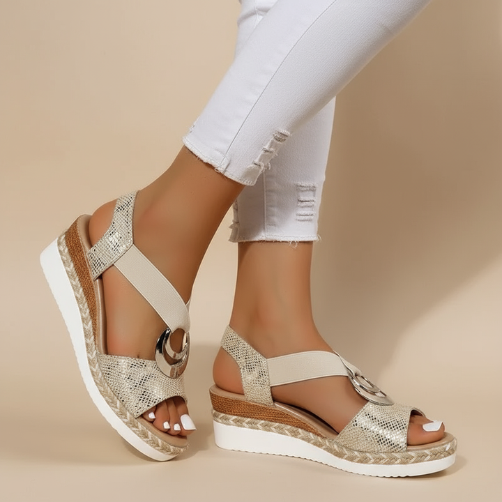 Paola | Sandali eleganti con plateau