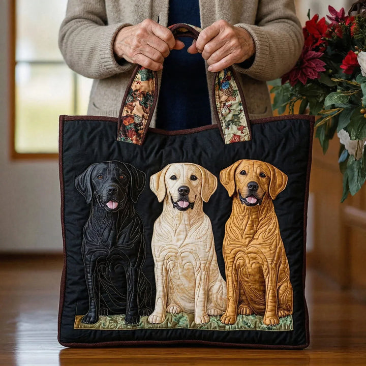Borsa a Mano Artigianale - Tre Labradori