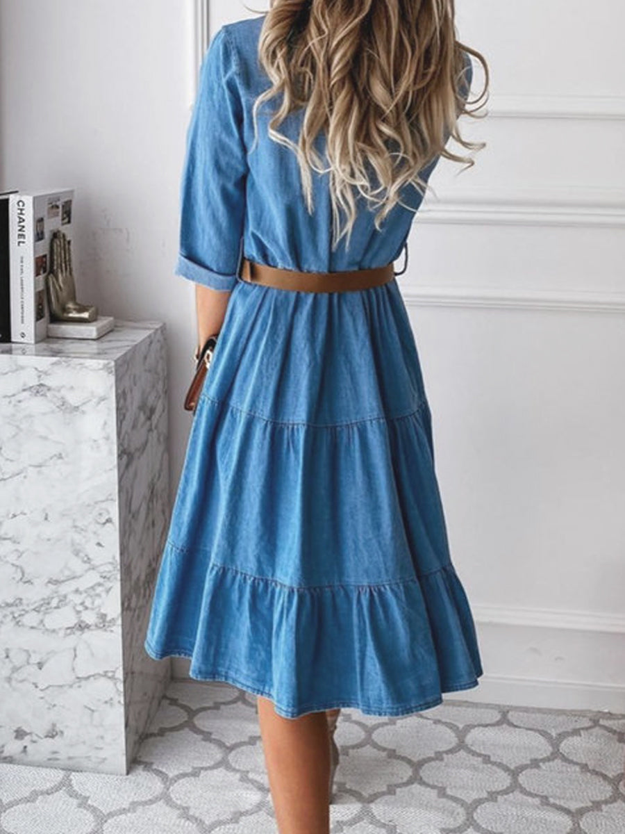 Roberta - Abito elegante e casual in jeans