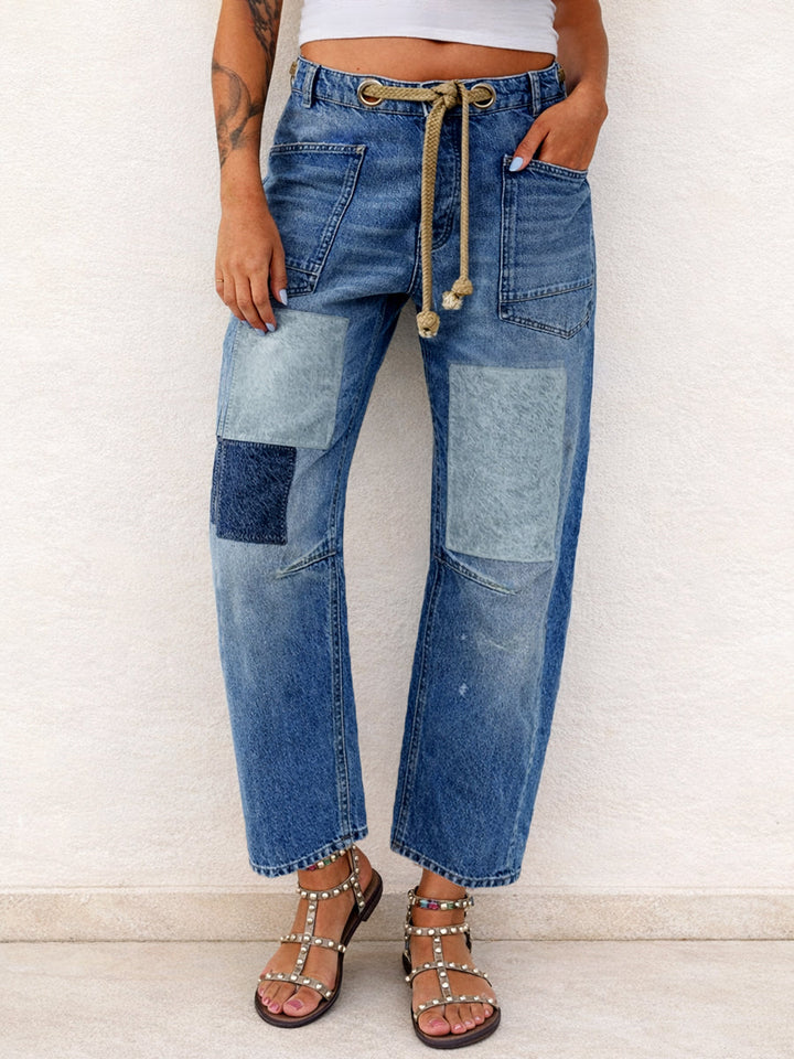 Elisa - Jeans patchwork