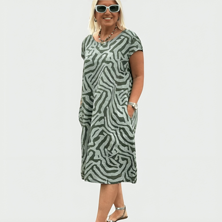 Gisella | Abito estivo stampato