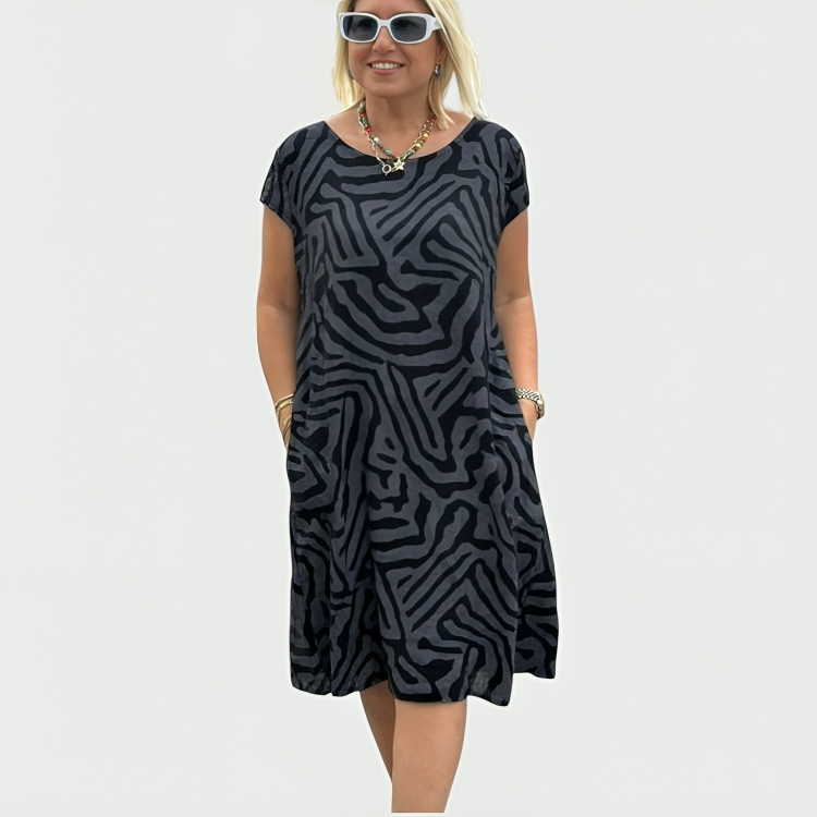 Gisella | Abito estivo stampato