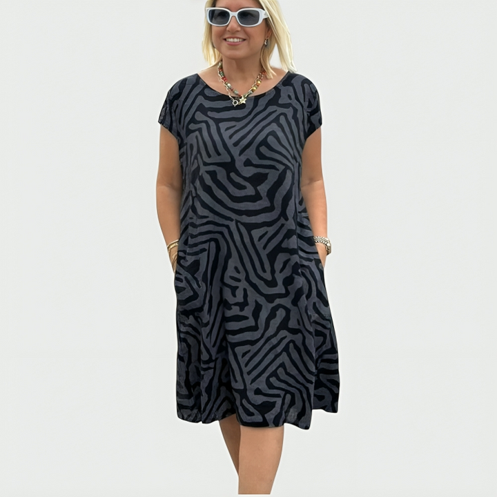 Gisella | Abito estivo stampato